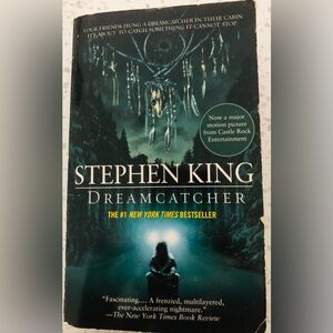 Stephen King Dreamcatcher Paperback Novel - Teal/Black Cover